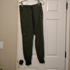 Women's green Joggers Scrub Pants
